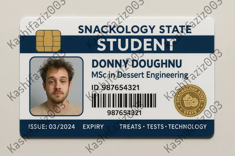 Funny Student Id Cards