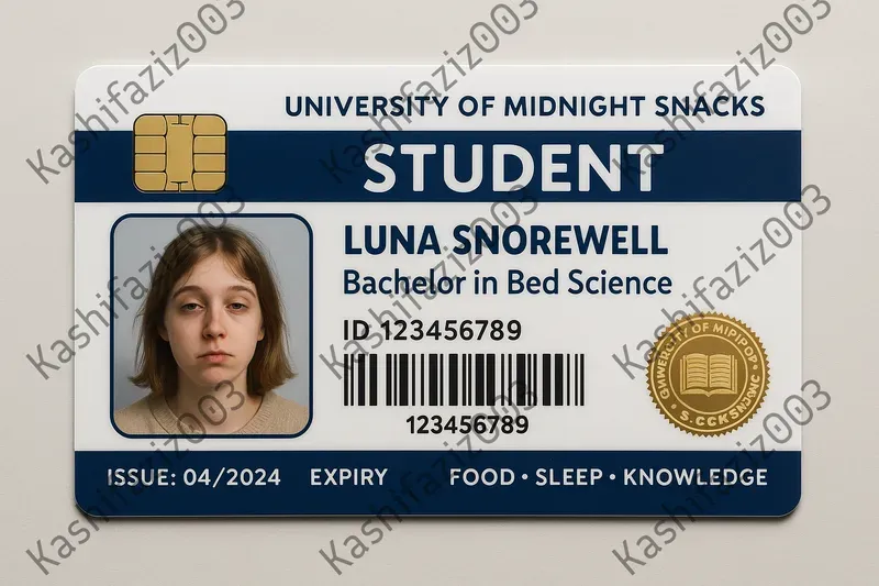 Funny Student Id Cards