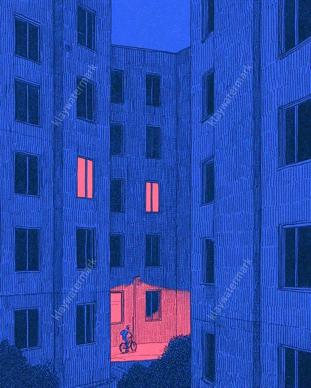 Blue Nights Little Lights