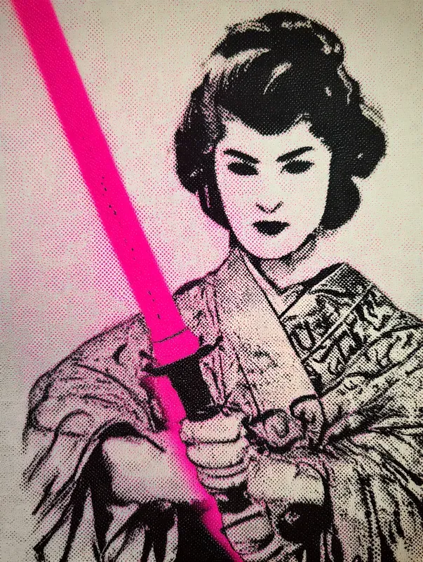 Macro Halftone Screenprint Generator