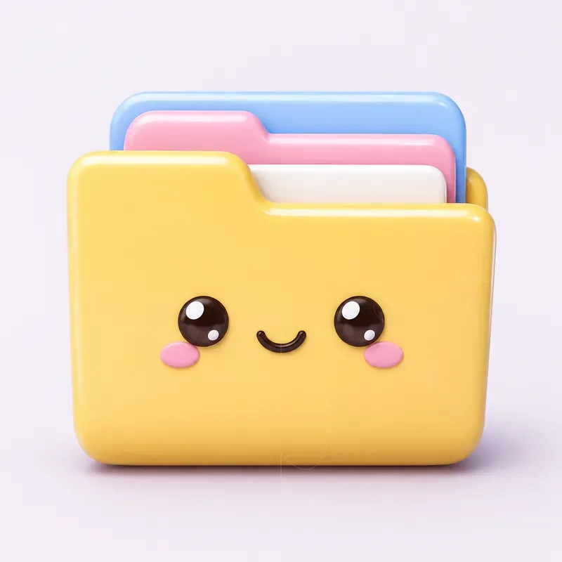 Cute 3D UI Icons