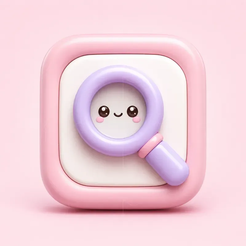 Cute 3D UI Icons