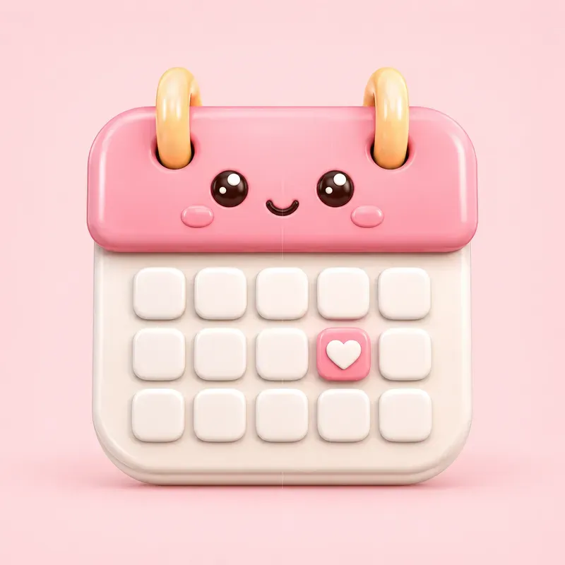Cute 3D UI Icons