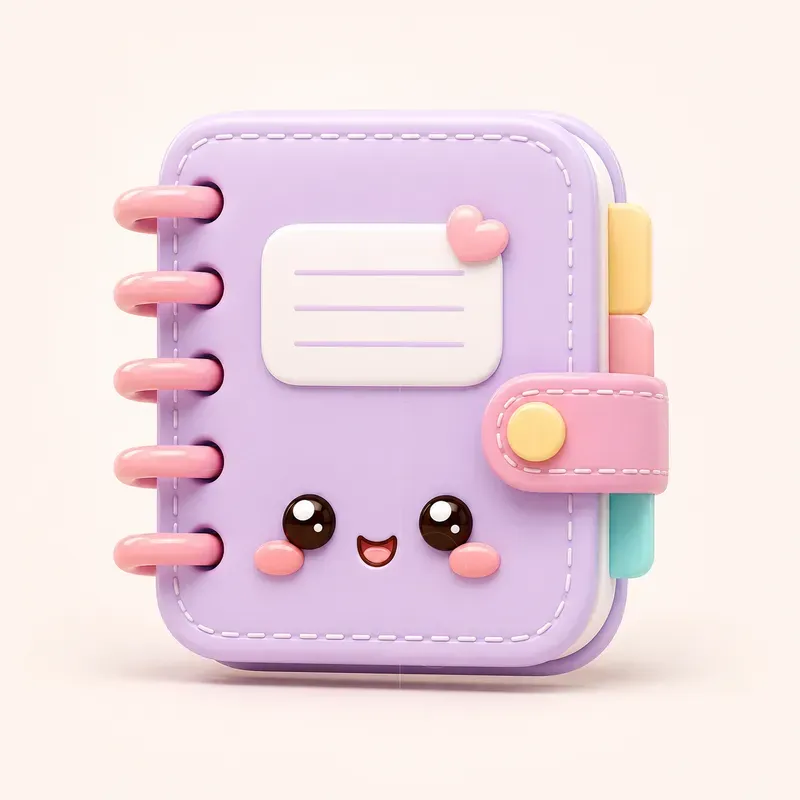 Cute 3D UI Icons