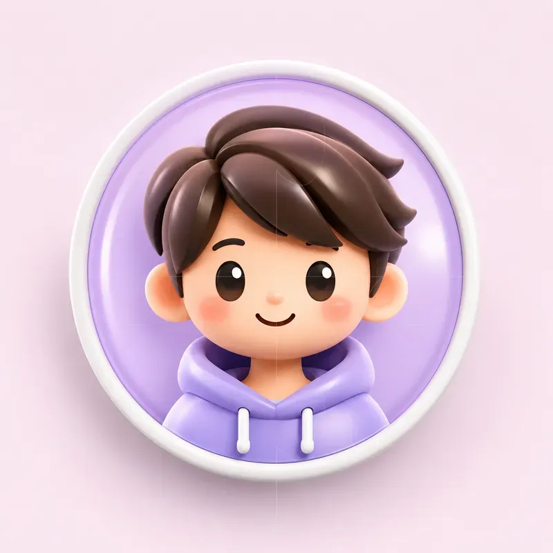 Cute 3D UI Icons