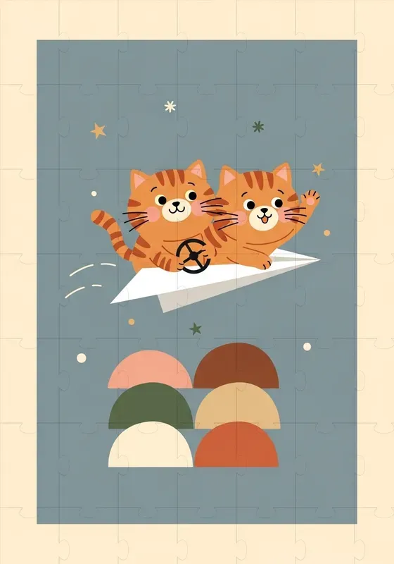 Whimsical Nursery Character Scenes