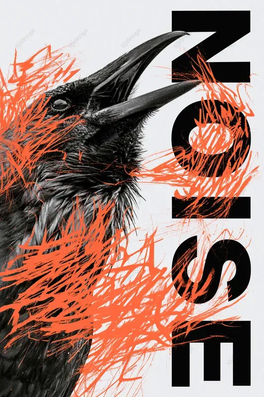 Neon Nihilism Poster Art