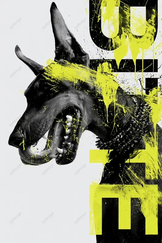 Neon Nihilism Poster Art