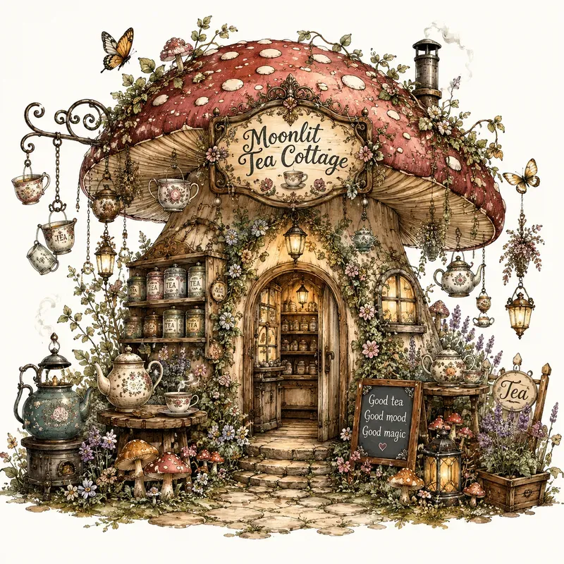 Enchanted Vintage Fantasy Shops