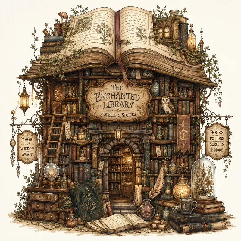 Enchanted Vintage Fantasy Shops