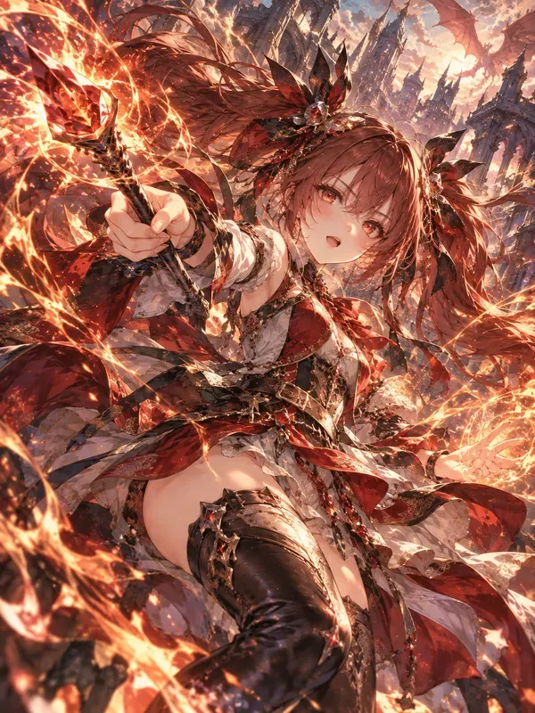 Classic Fantasy Anime Girls