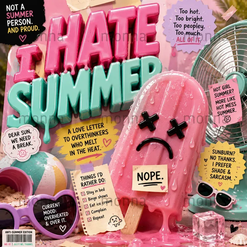 Glossy Pop Editorial Cover Generator
