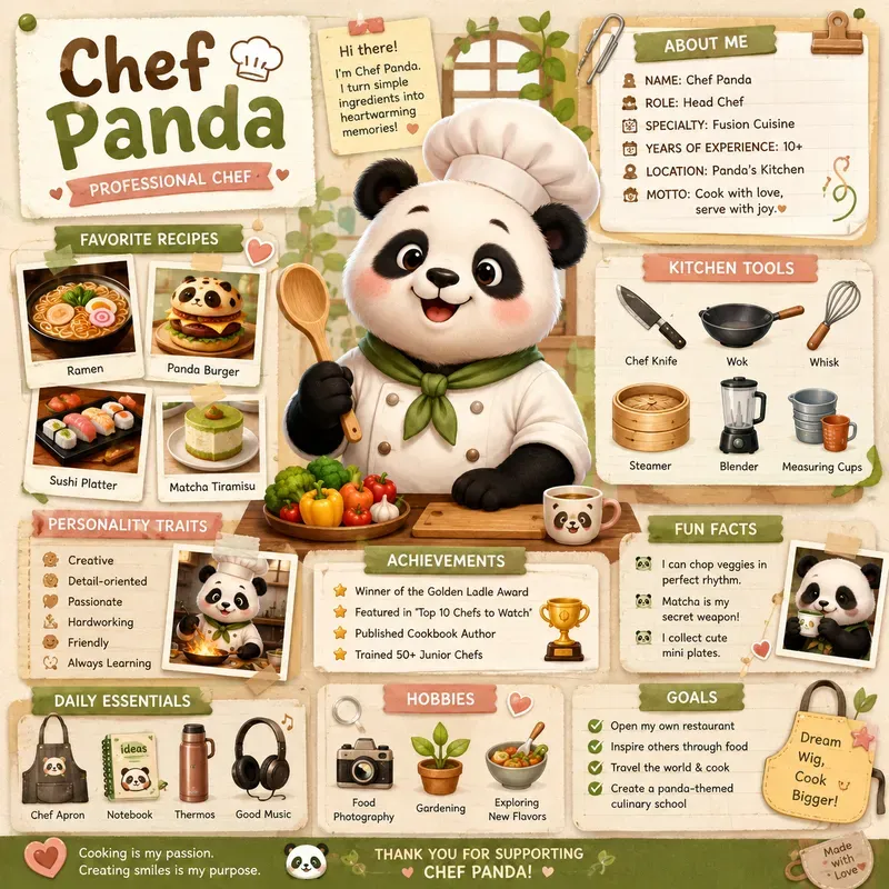 Personalized Character Profile Boards