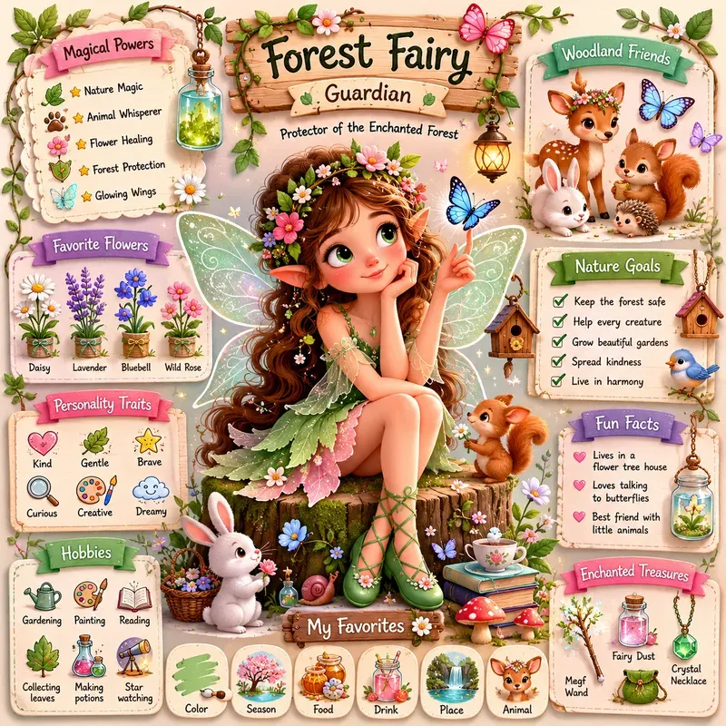 Personalized Character Profile Boards