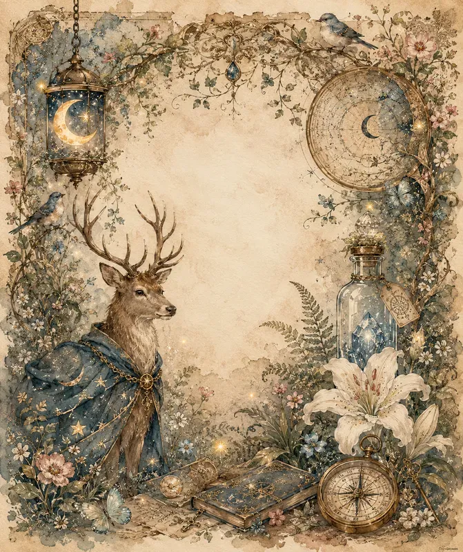 Whimsical Cottage Memory Collages