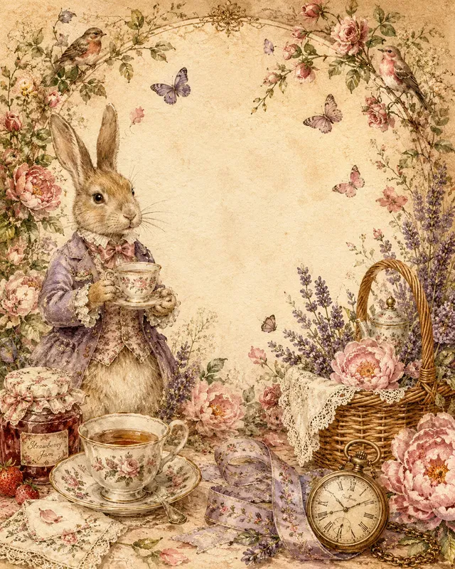 Whimsical Cottage Memory Collages