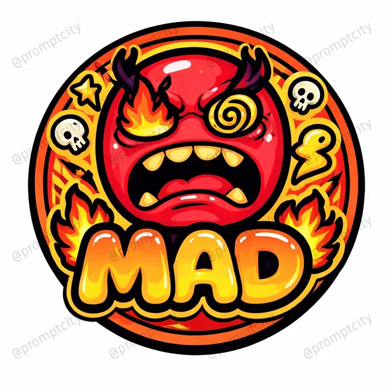 Weird Emoji Pop Stickers