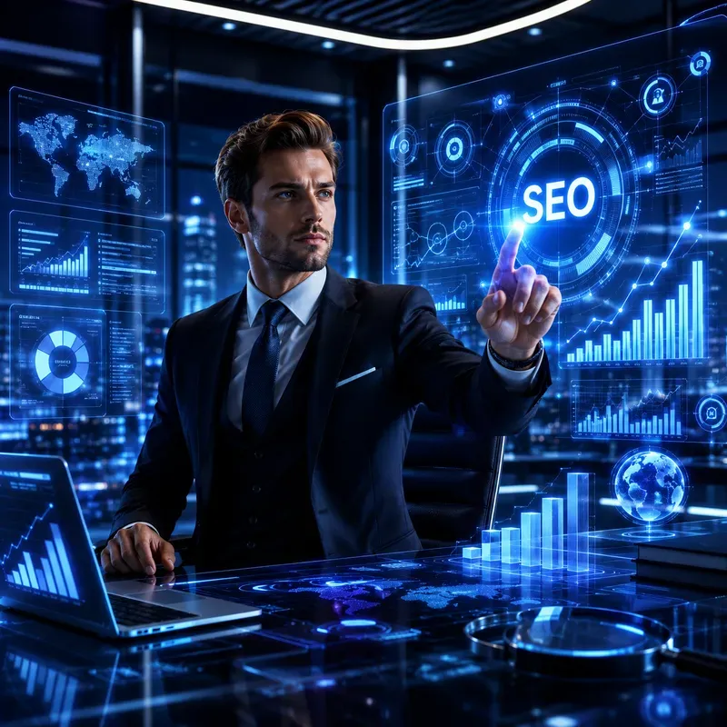 Futuristic Digital Marketing Posters