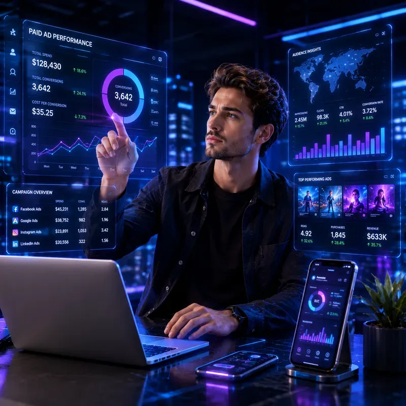 Futuristic Digital Marketing Posters