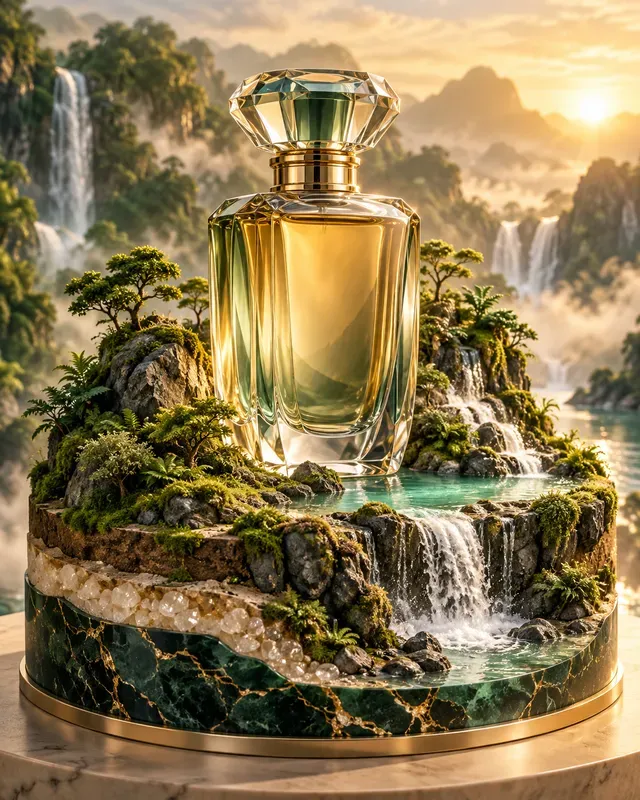 Luxury Miniature Product Dioramas