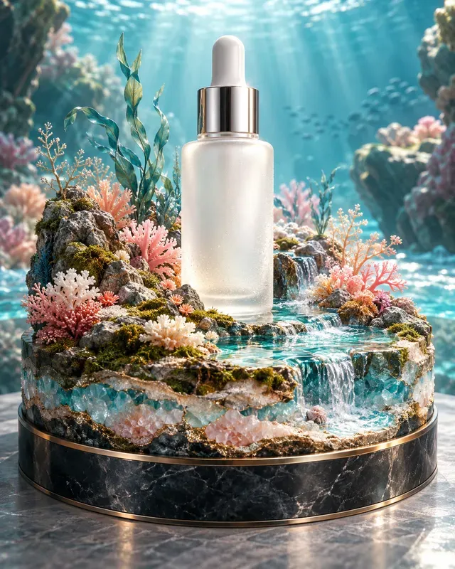 Luxury Miniature Product Dioramas