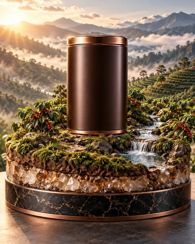 Luxury Miniature Product Dioramas