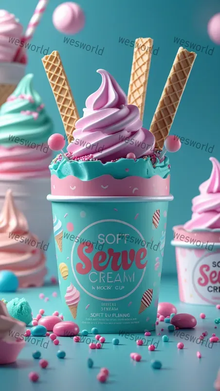 Product Packaging 3D Mockups Premium