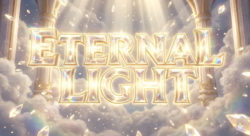 Holy Light Fantasy Logo Generator