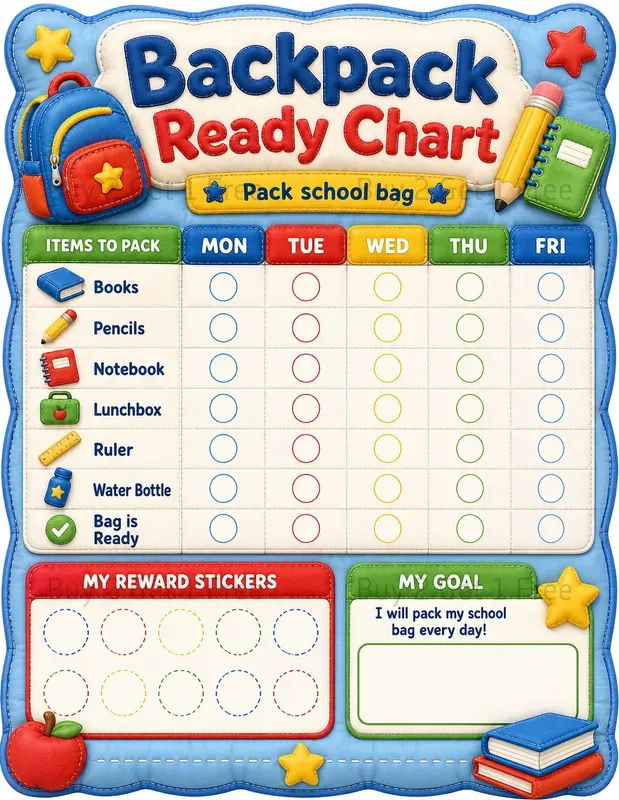 Kids Reward Worksheets
