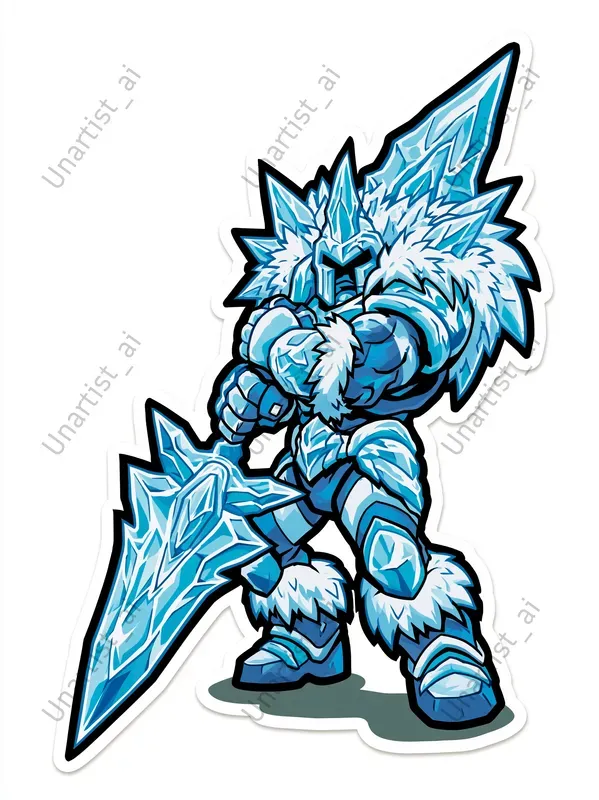 Sticker Art Fantasy RPG Characters