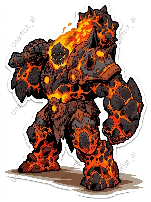 Sticker Art Fantasy RPG Characters