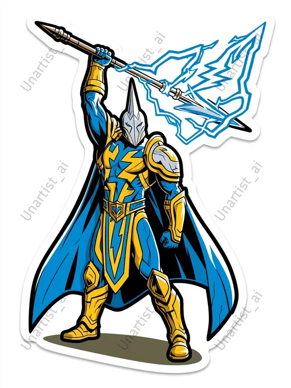 Sticker Art Fantasy RPG Characters