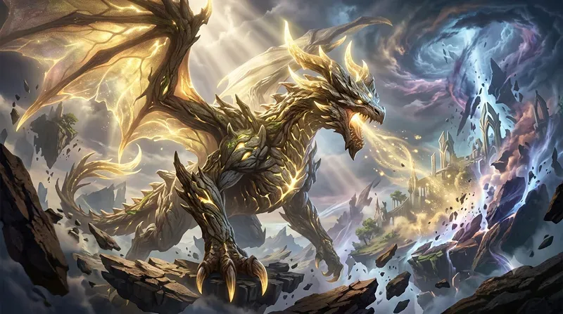 Dragon Sovereigns Aaa RPG Key Art