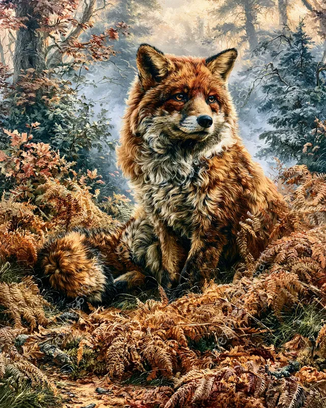 Vintage Naturalist Wildlife Oil Paintings