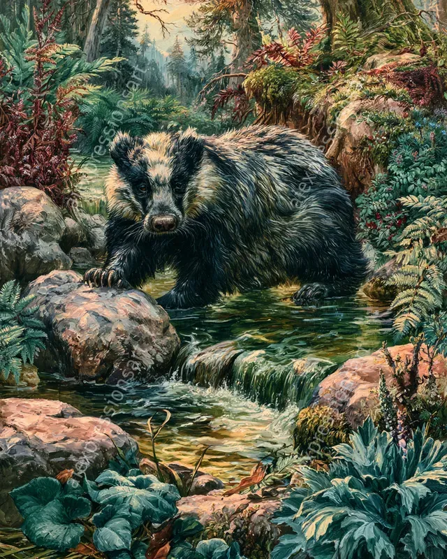Vintage Naturalist Wildlife Oil Paintings