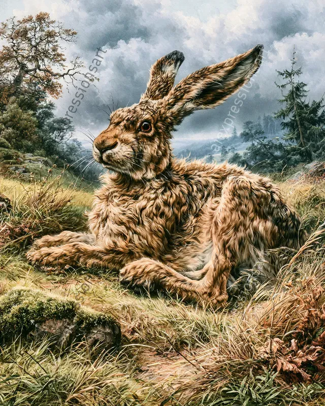 Vintage Naturalist Wildlife Oil Paintings