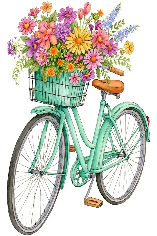 Sunshine Summer Watercolor Cliparts