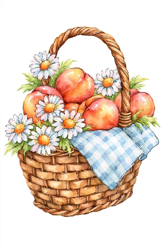 Sunshine Summer Watercolor Cliparts