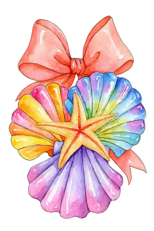 Sunshine Summer Watercolor Cliparts