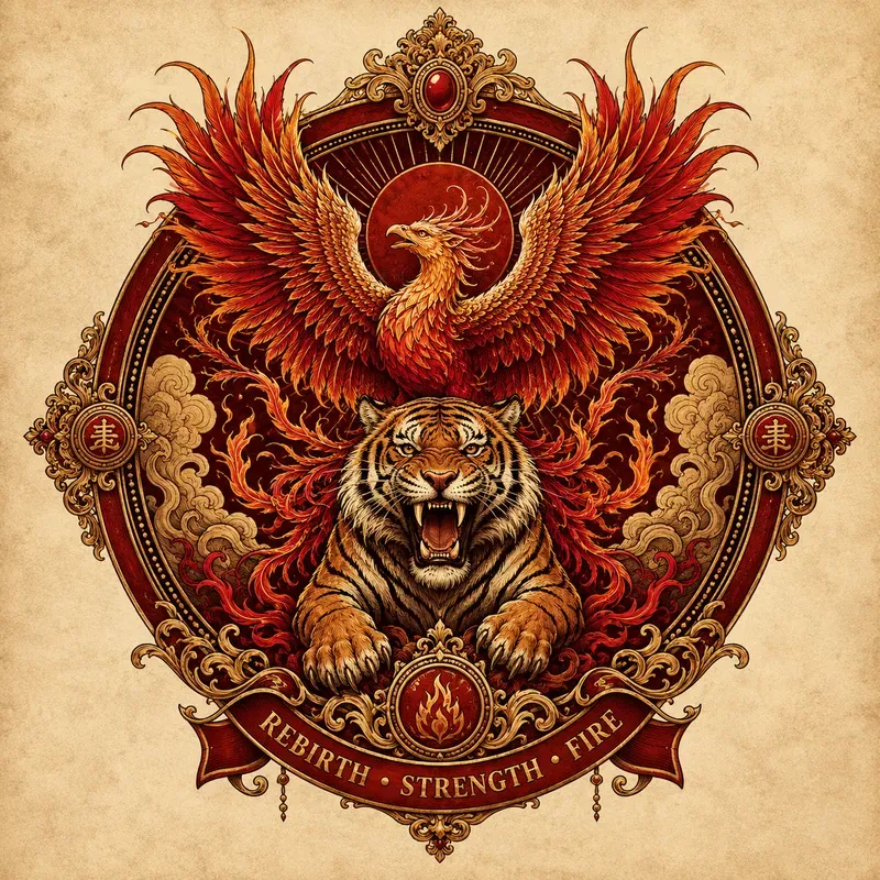 Mythic Power Animal Emblems