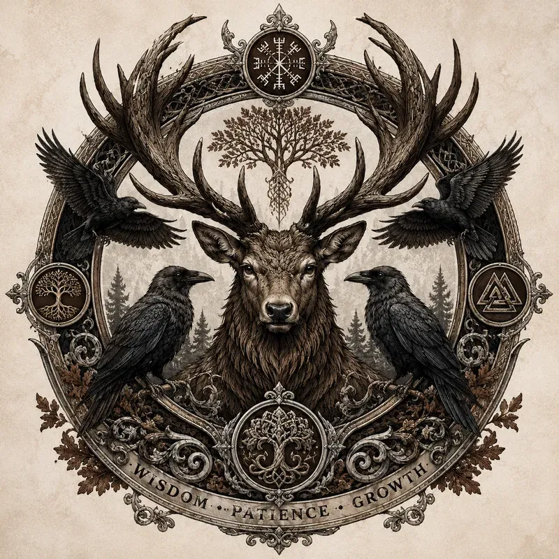 Mythic Power Animal Emblems