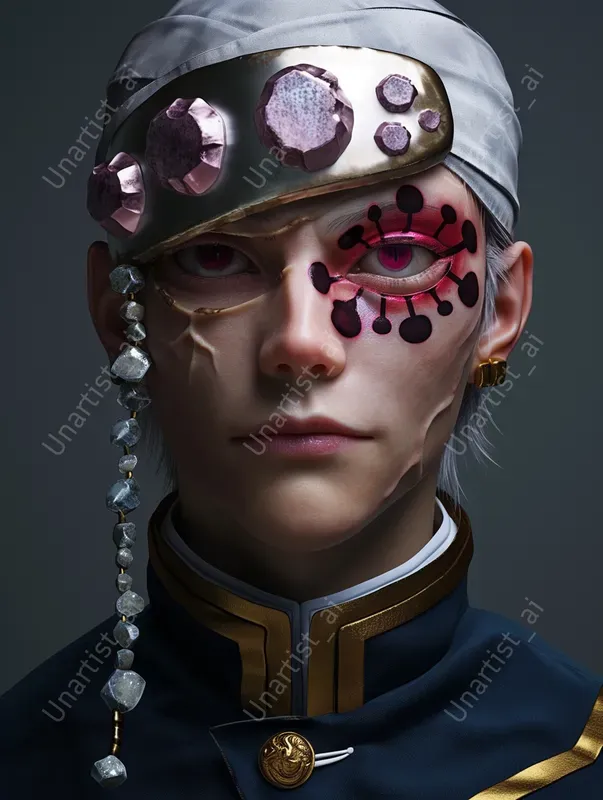 Hyperrealistic Demon Slayer Portraits