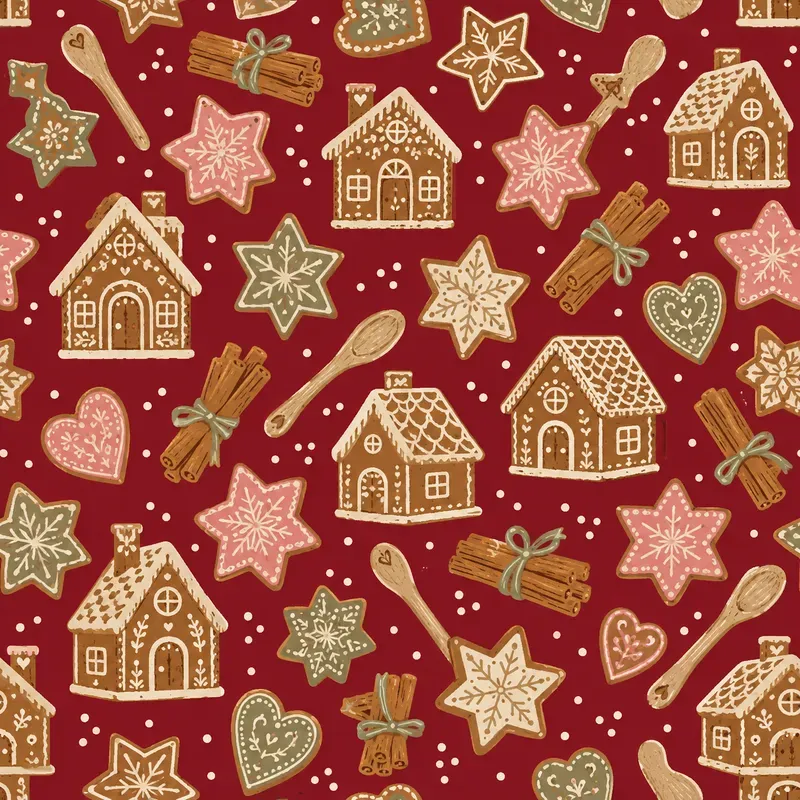 Nordic Christmas Wrap Patterns