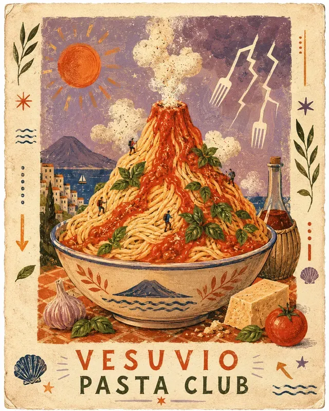 Whimsical Mediterranean Poster Generator