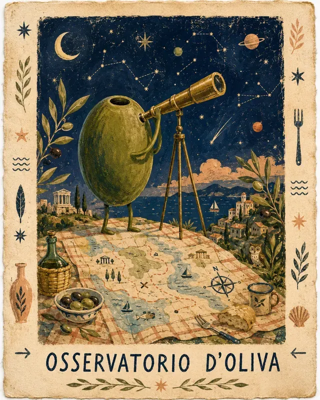 Whimsical Mediterranean Poster Generator