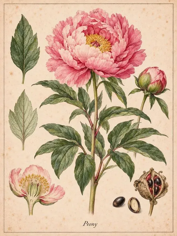 Vintage Botanical Prints For Any Plants