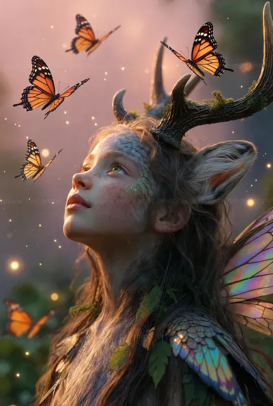Animal Hybrid Spirit Portraits