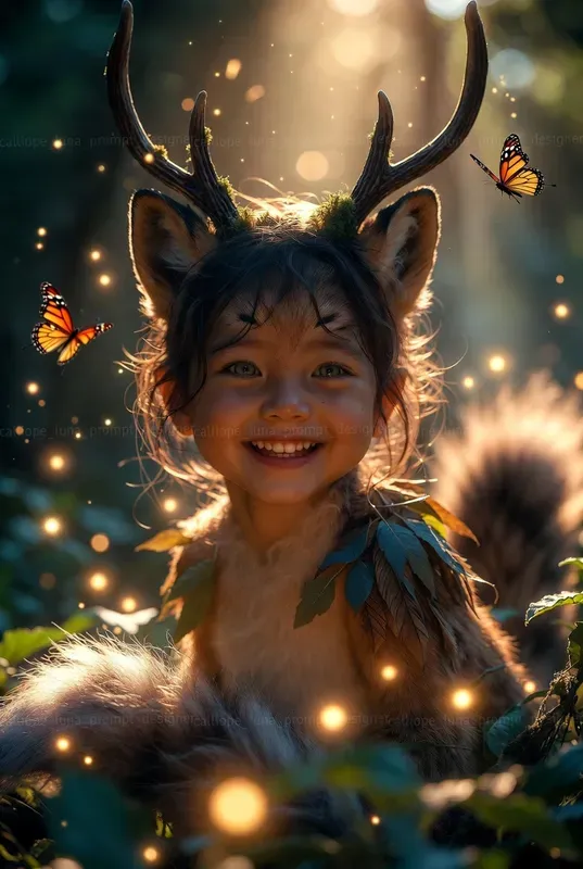 Animal Hybrid Spirit Portraits