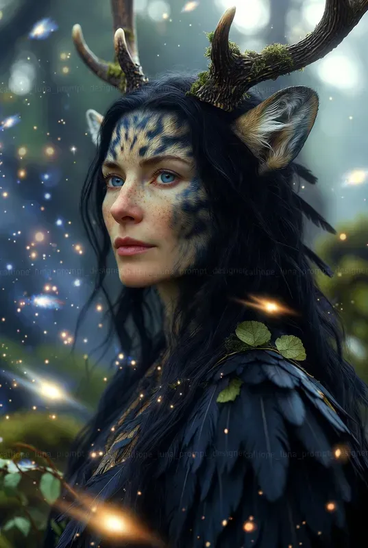 Animal Hybrid Spirit Portraits