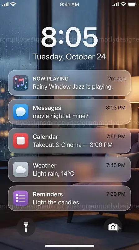 Iphone Style Lock Screen Designs